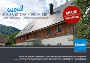 Gewinnspiel Eternit